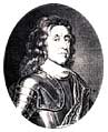 A detail of an engraving of Olier Cromwell.
