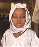 A Muslim girl in Nigeria