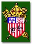 The arms of the Diocese of Cuba