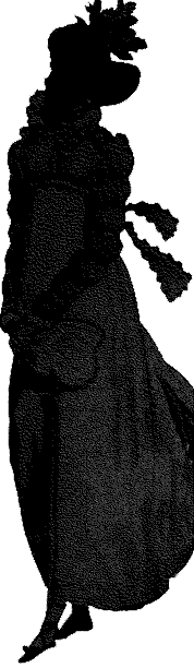 The dangerous sister-in-law, in silhouette