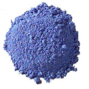 Powdered lapis lazuli