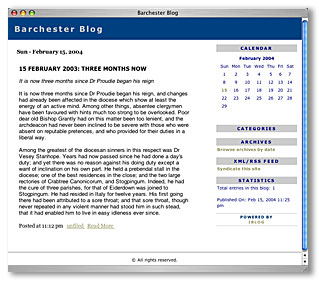 'Barchester Blog'