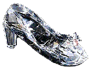 A glass slipper