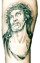 Tattoo of Jesus