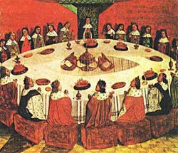 Boticelli's Knights of the Round Table