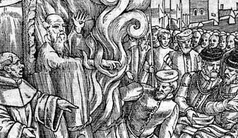 The martyrdom of Thomas Cranmer