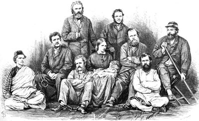 Henry Stern and his fellow captives