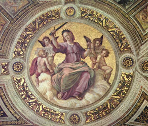 Lady Justice, by Raphael