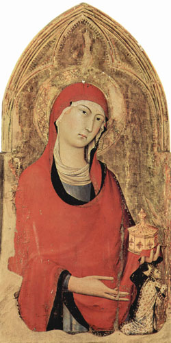 St Mary Magdalene, by Simone Martini