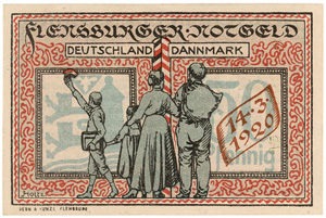 Flensburg plebiscite notgeld