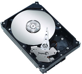 A contemporary hard drive