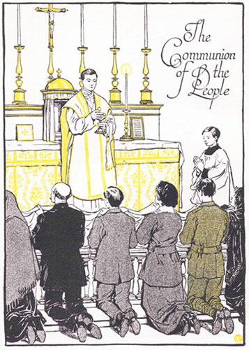 Communion without name-tags