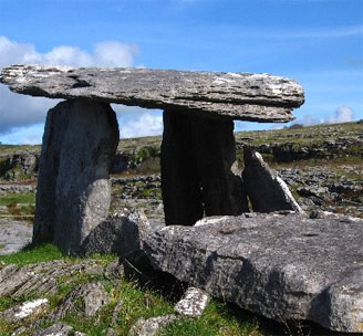 A stone altar in Ireland