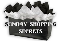 Sunday Shopping Secrets