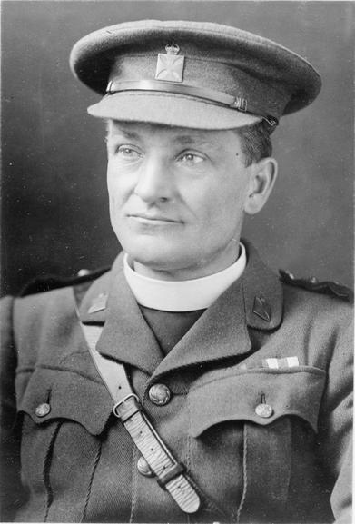The Reverend TB Hardy, DSO, MC, VC