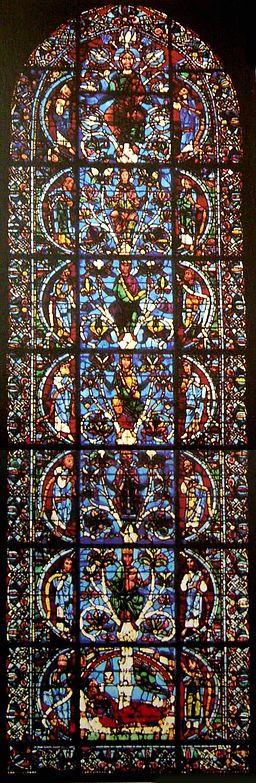France Chartres JesseTree. Photo: TTaylor via Wikimedia Commons