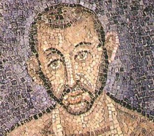 St. Ambrose of Milan (mosaic)