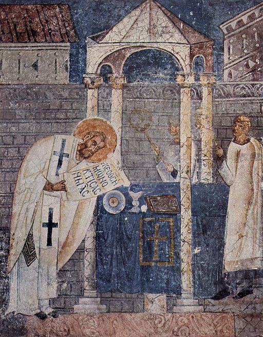 Fresco of Basil of Caesarea