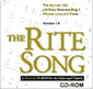 The cover of the Rite Song CD.