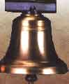 A cast bronze bell from Verdin Bells